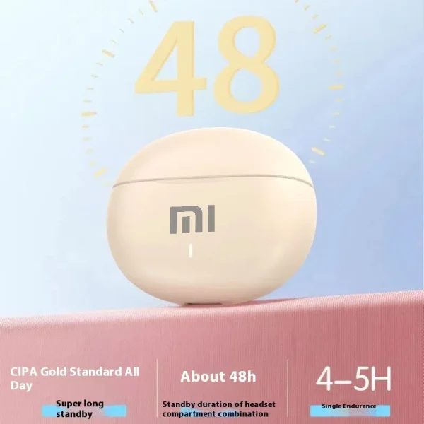 Original Xiaomi NE105 Earphone TWS Wireless Bluetooth Headset HiFi Headphone Mic HD Call Earbuds for Iphone Sport Music Pods - Image 2