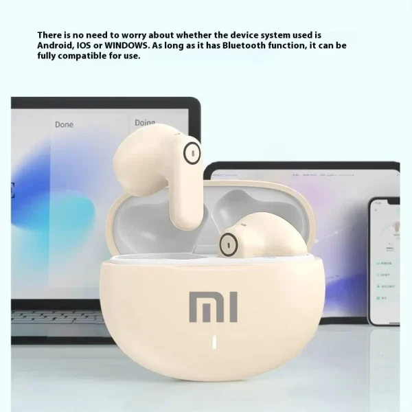 Original Xiaomi NE105 Earphone TWS Wireless Bluetooth Headset HiFi Headphone Mic HD Call Earbuds for Iphone Sport Music Pods - Image 3