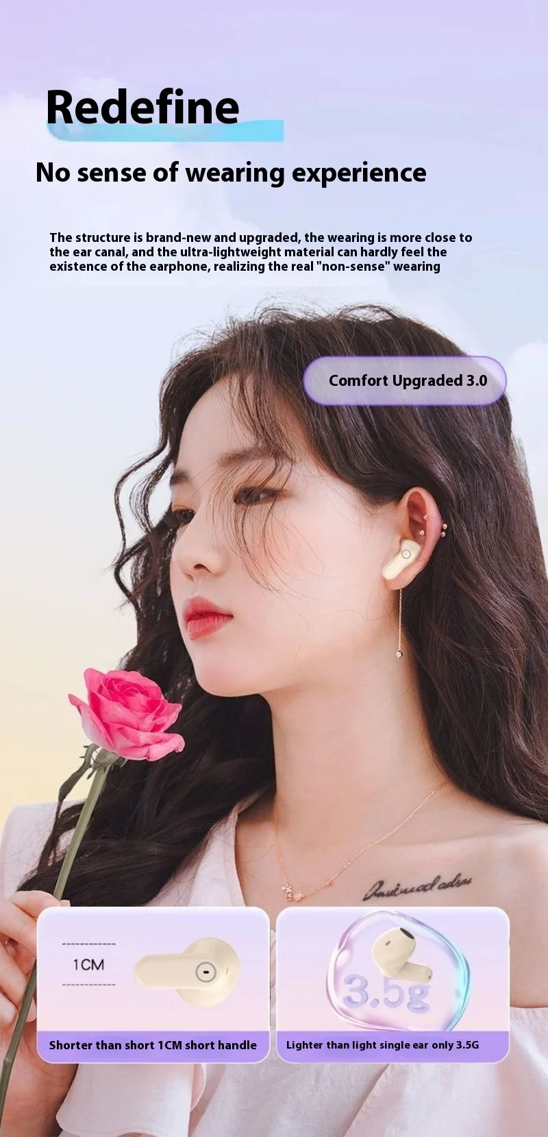 Original Xiaomi NE105 Earphone TWS Wireless Bluetooth Headset HiFi Headphone Mic HD Call Earbuds for Iphone Sport Music Pods