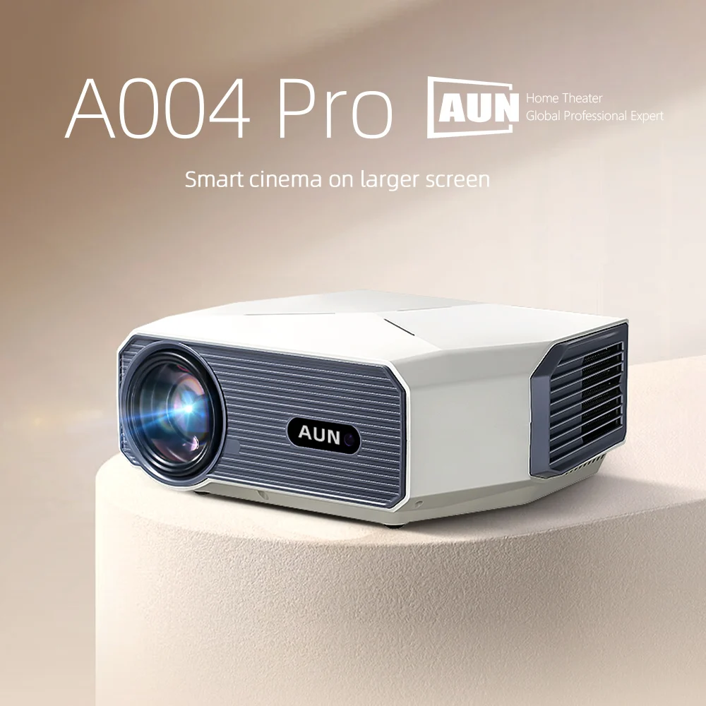 AUN A004 Pro Android Projector Portable Full HD Home Cinema 4K Movie Decode 1080P VideoProjector Electric Focus 3D MINI Theater AUN A004 Pro Android Projector Portable Full HD Home Cinema 4K Movie Decode 1080P VideoProjector Electric Focus 3D MINI Theater