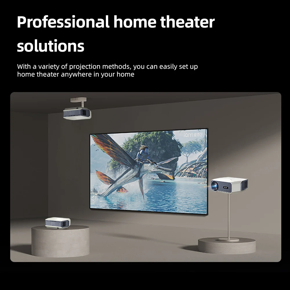 AUN A004 Pro Android Projector Portable Full HD Home Cinema 4K Movie Decode 1080P VideoProjector Electric Focus 3D MINI Theater AUN A004 Pro Android Projector Portable Full HD Home Cinema 4K Movie Decode 1080P VideoProjector Electric Focus 3D MINI Theater