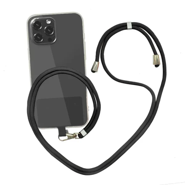 150cm Universal Adjustable Phone Lanyard Strap Mobile Phone Hanging Rope Neck Straps Anti-lost Lanyards Cell Phone Accessories - Image 6
