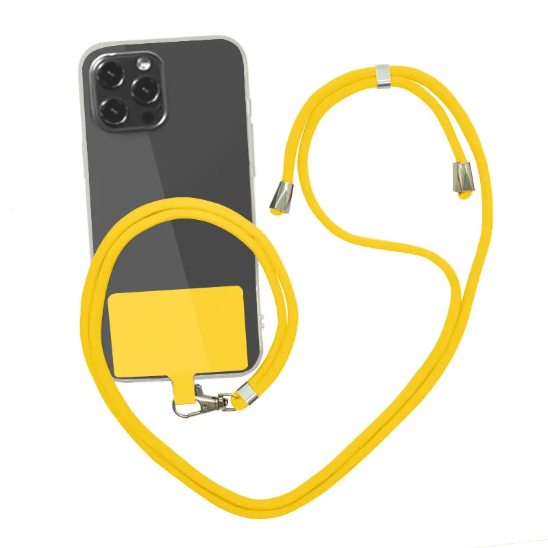150cm Universal Adjustable Phone Lanyard Strap Mobile Phone Hanging Rope Neck Straps Anti-lost Lanyards Cell Phone Accessories