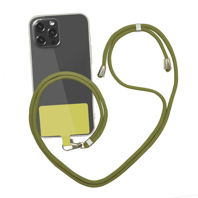 150cm Universal Adjustable Phone Lanyard Strap Mobile Phone Hanging Rope Neck Straps Anti-lost Lanyards Cell Phone Accessories