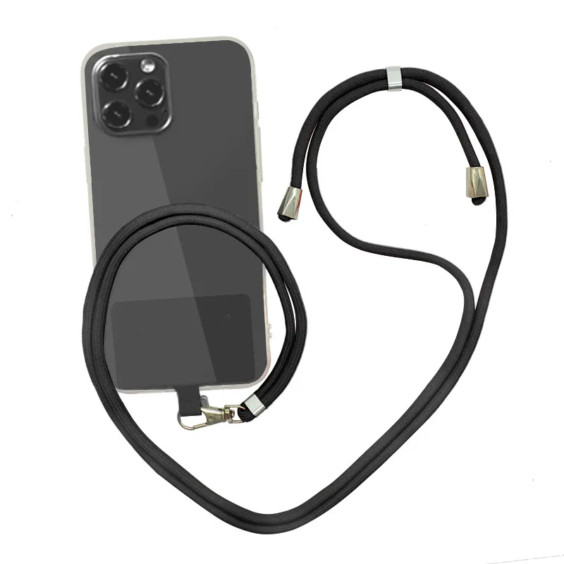 150cm Universal Adjustable Phone Lanyard Strap Mobile Phone Hanging Rope Neck Straps Anti-lost Lanyards Cell Phone Accessories