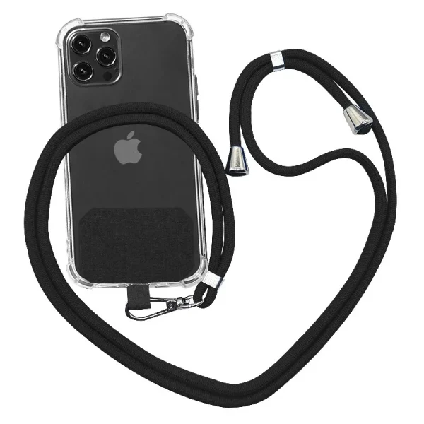 Universal Phone Lanyard with Patch Adjustable Mobile Phone Hanging Rope Neck Straps Anti-lost Lanyards Cell Phone Accessories - Image 6
