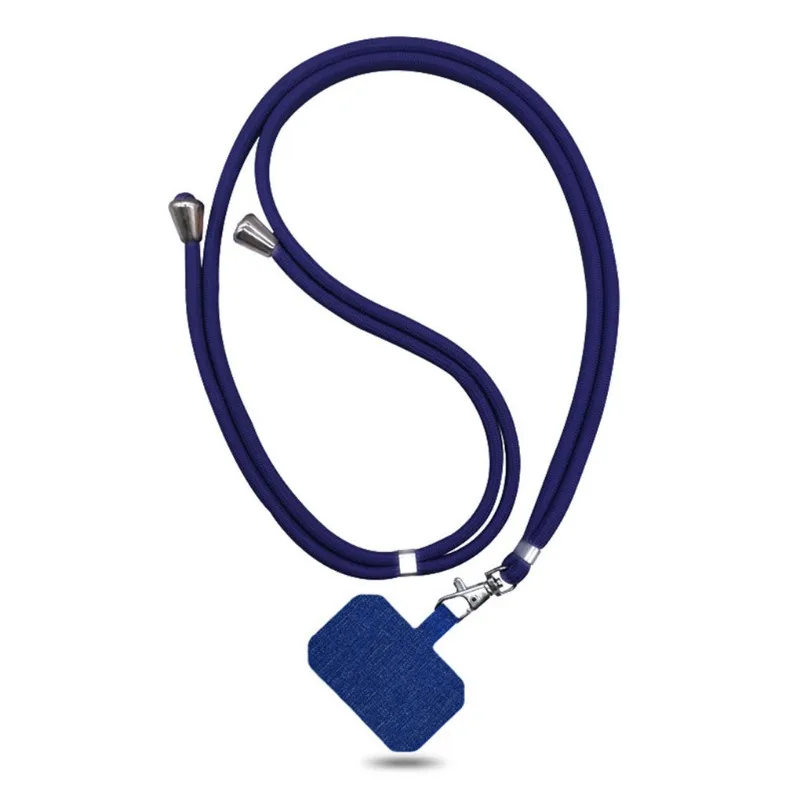 Universal Phone Lanyard with Patch Adjustable Mobile Phone Hanging Rope Neck Straps Anti-lost Lanyards Cell Phone Accessories
