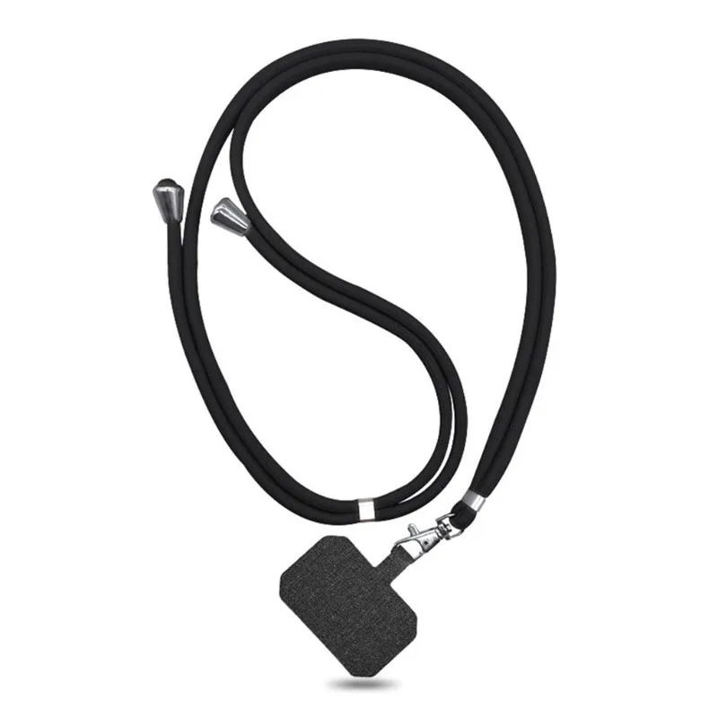 Universal Phone Lanyard with Patch Adjustable Mobile Phone Hanging Rope Neck Straps Anti-lost Lanyards Cell Phone Accessories