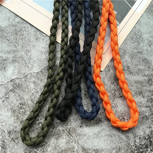 Keychain for Phone Lanyard Neck Strap Handmade Rope Heavy Metal Keyring Lanyard Anti-lost Cellphone Strap Premium Accessories - Image 6