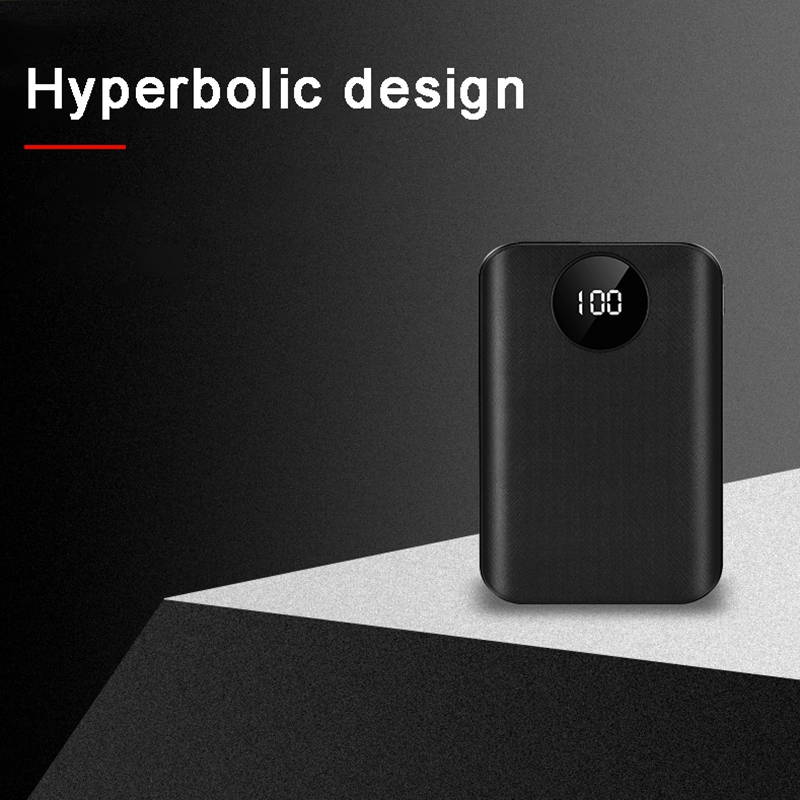 OIIRGO-Power Bank Box 3X18650 Battery Pack DIY Smart Charge Fast Charger LED Light for Cell Phone Tablet