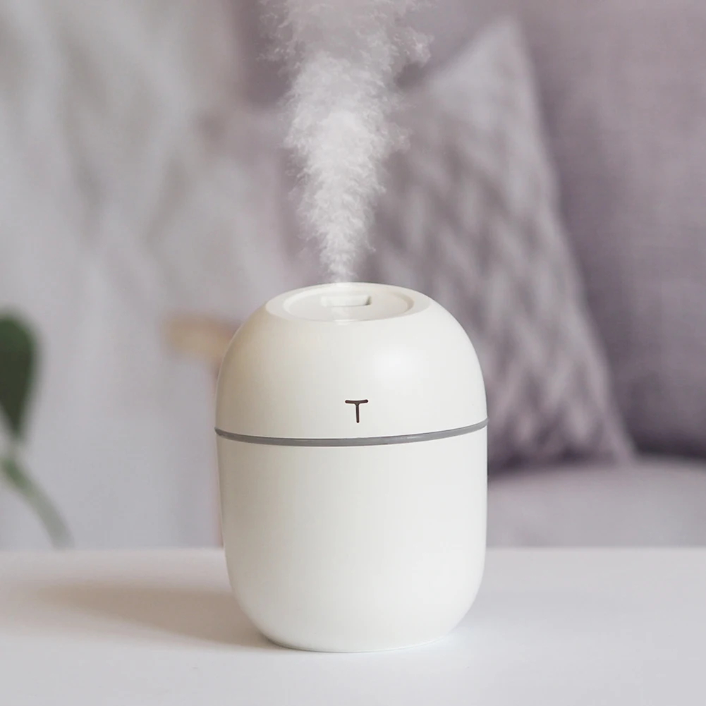 200ML Mini Air Humidifier Ultrasonic Purifier Car Aroma Essential Oil Diffuser USB Mist Maker Portable Home Appliance