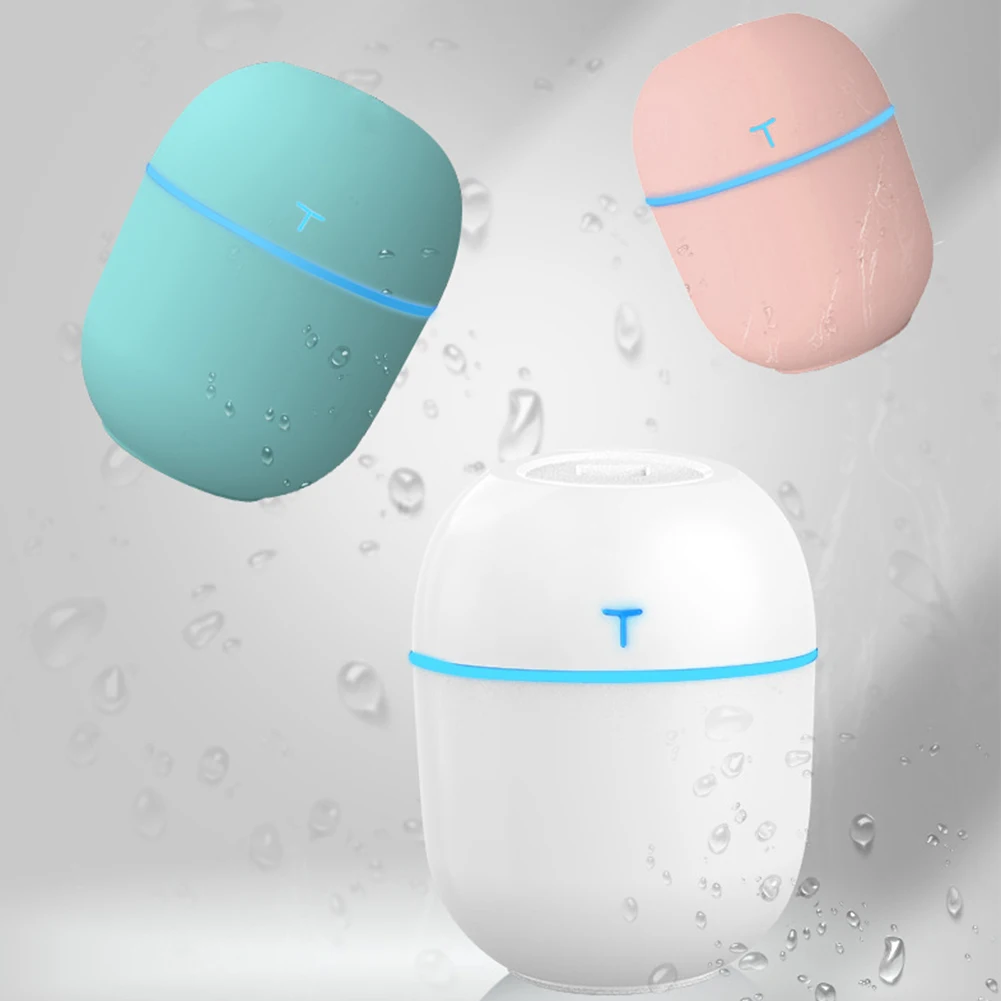 200ML Mini Air Humidifier Ultrasonic Purifier Car Aroma Essential Oil Diffuser USB Mist Maker Portable Home Appliance